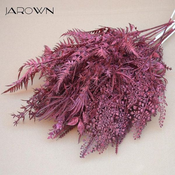 jarown wine red wedding flower material artificial plant leaves eucalyptus fern grass home flower arrangement decor
jarown wine red wedding flower material artificial plant leaves eucalyptus fern grass home flower arrangement decor