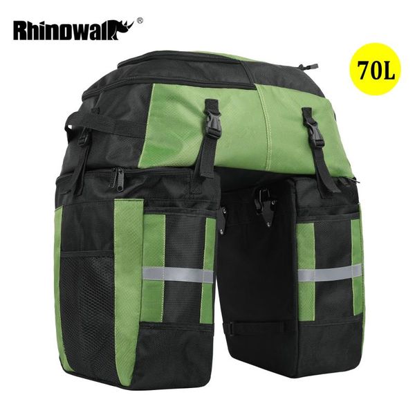 rhinowalk 3 in 1 bicycle rear rack seat trunk bag 70l mtb road bike multifunctional luggage carrier bag 3 colors with rain cover
rhinowalk 3 in 1 bicycle rear rack seat trunk bag 70l mtb road bike multifunctional luggage carrier bag 3 colors with rain cover