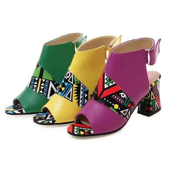 sandals women stylish print boots peep toe buckle strap summer high heel gladiator shoes woman yellow green 2021, Black
sandals women stylish print boots peep toe buckle strap summer high heel gladiator shoes woman yellow green 2021, Black