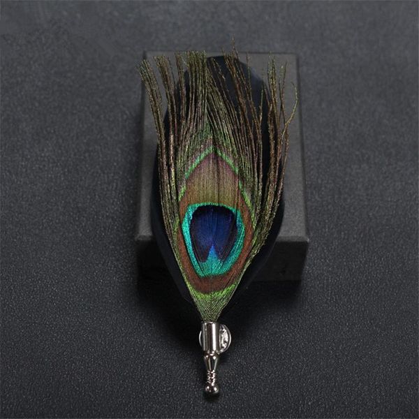 pins, brooches 1piece luxury uk usa feather brooch pin decoration cool wedding jewelry accessiories for men's suit corsage gift sale, Gray
pins, brooches 1piece luxury uk usa feather brooch pin decoration cool wedding jewelry accessiories for men's suit corsage gift sale, Gray