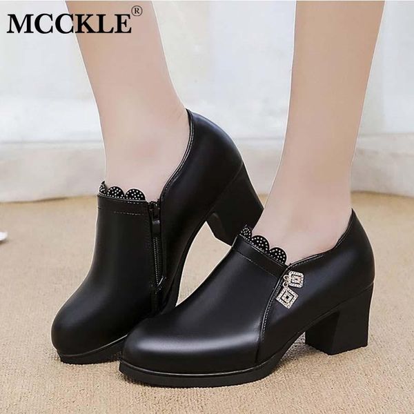 women pumps shoes pu leather high heels zapatos mujer fashion slip on platform ladies shoes casual pointed toe footwear hot, Black 
women pumps shoes pu leather high heels zapatos mujer fashion slip on platform ladies shoes casual pointed toe footwear hot, Black