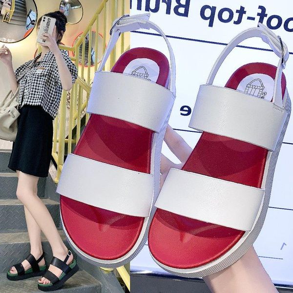 sandals 2021 casual sneakers women flat leather rome summer shoes white buckle for comfortable sports, Black
sandals 2021 casual sneakers women flat leather rome summer shoes white buckle for comfortable sports, Black