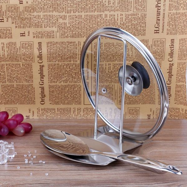 stainless steel pan pot cover lid rack stand spoon holder rests clips kitchen cooking storage organizer accessories home hot
stainless steel pan pot cover lid rack stand spoon holder rests clips kitchen cooking storage organizer accessories home hot