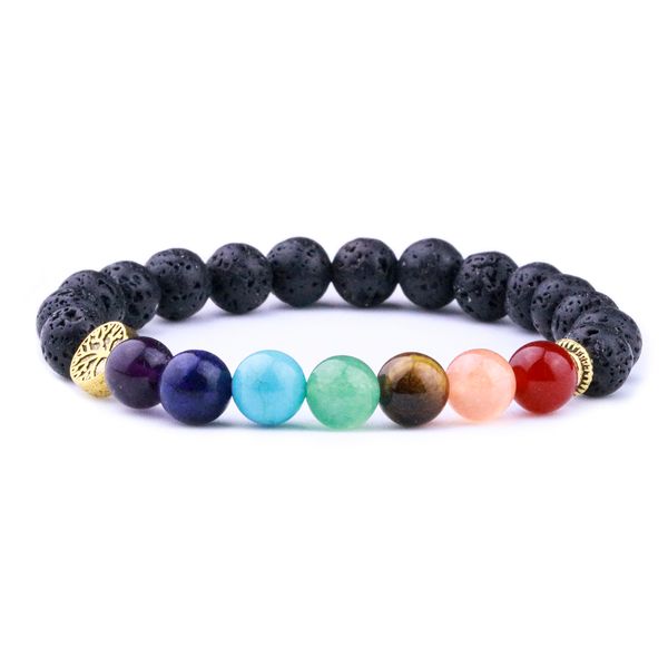 8mm natural stone 7 chakra black lava stone tree of life charm bracelets aromatherapy essential oil diffuser bracelet for women men jewelry, Golden;silver
8mm natural stone 7 chakra black lava stone tree of life charm bracelets aromatherapy essential oil diffuser bracelet for women men jewelry, Golden;silver
