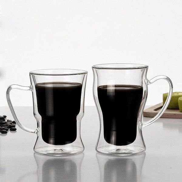 wine glasses double wall high borosilicate glass teacup household heat resistant coffee milk mug creative drinking cup office drinkware
wine glasses double wall high borosilicate glass teacup household heat resistant coffee milk mug creative drinking cup office drinkware