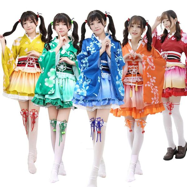 ethnic clothing japanese style anime yukata kimono kawaii girl princess dress sakura haori lolita mini dresses women party dance cosplay cos, Red
ethnic clothing japanese style anime yukata kimono kawaii girl princess dress sakura haori lolita mini dresses women party dance cosplay cos, Red