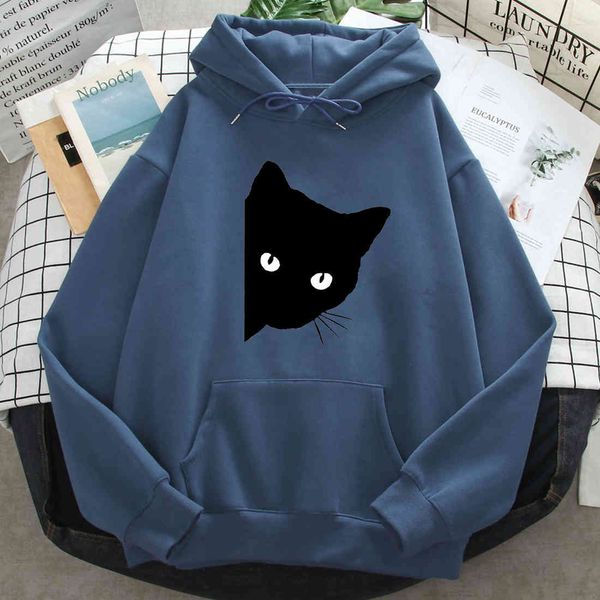 men's and women's black cat hooded sweatshirt, long sved sportswear, pocket, loose and casual, harajuku style, retro, autumn and s
men's and women's black cat hooded sweatshirt, long sved sportswear, pocket, loose and casual, harajuku style, retro, autumn and s