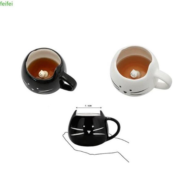 mugs creative cat mug coffee cups 3d white black cute in the bottom funny milk tea breakfast cup drinkware novelty gifts kid
mugs creative cat mug coffee cups 3d white black cute in the bottom funny milk tea breakfast cup drinkware novelty gifts kid