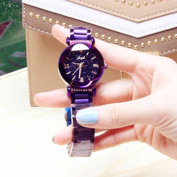 watch fashion women's star face inlaid with waterproof steel band trendy, Slivery;brown
watch fashion women's star face inlaid with waterproof steel band trendy, Slivery;brown