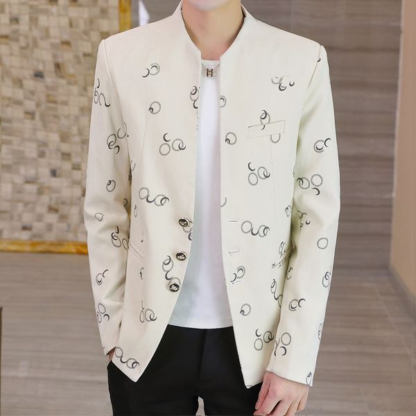 new spring men stylish 2021 trend korean personality slim fit blazer homme night club terno masculino 61kf, White;black
new spring men stylish 2021 trend korean personality slim fit blazer homme night club terno masculino 61kf, White;black