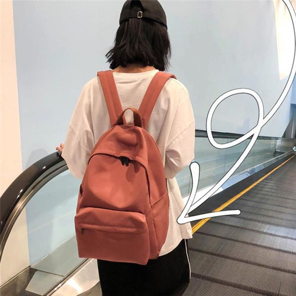 fashion harajuku backpack solid color school bag teenage travel bag college school bagpack lightweight casual daypack
fashion harajuku backpack solid color school bag teenage travel bag college school bagpack lightweight casual daypack