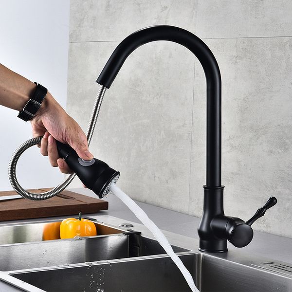 2021 new faucets black sink faucet pull out hole single handle swivel water mixer kitchen tap sn9y
2021 new faucets black sink faucet pull out hole single handle swivel water mixer kitchen tap sn9y