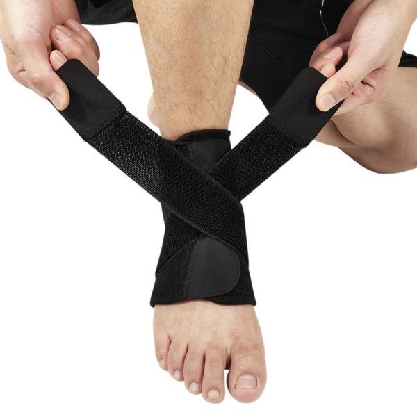 1pc ankle support brace compression tendon pain relief strap foot sprains wrap, Black;gray
1pc ankle support brace compression tendon pain relief strap foot sprains wrap, Black;gray