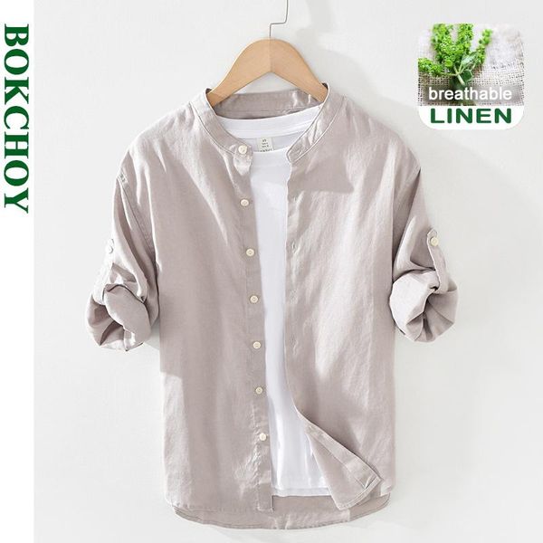 men's casual shirts 2021 summer and spring men stand-up collar linen shirt slim youth solid color simple three-quarter sleeve gd-18007, White;black
men's casual shirts 2021 summer and spring men stand-up collar linen shirt slim youth solid color simple three-quarter sleeve gd-18007, White;black
