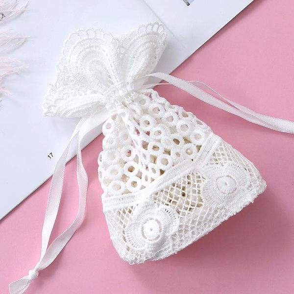 gift wrap 48 x white small hole lace silk drawstring bags 10*14cm creative milk jewelry storage decorations pouches wholesale
gift wrap 48 x white small hole lace silk drawstring bags 10*14cm creative milk jewelry storage decorations pouches wholesale
