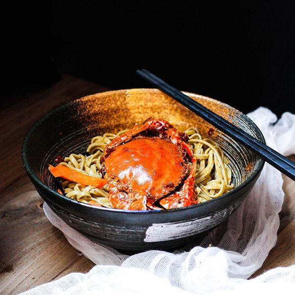 japanese style ceramic 7.5 inch bowl ramen noodle soup retro tableware dinner bowl ceramic tableware mixing
japanese style ceramic 7.5 inch bowl ramen noodle soup retro tableware dinner bowl ceramic tableware mixing