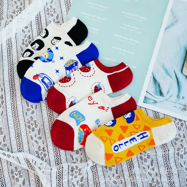 socks children cute cartoon low boat socks summer thin korean fashion short socks c0224, Black
socks children cute cartoon low boat socks summer thin korean fashion short socks c0224, Black