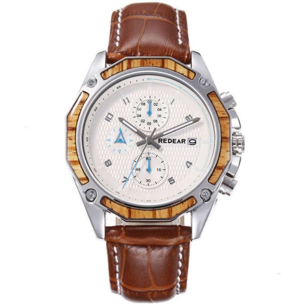 leisure belt men's watch redear business new waterproof quartz watch multifunctional sports watch, Slivery;brown
leisure belt men's watch redear business new waterproof quartz watch multifunctional sports watch, Slivery;brown