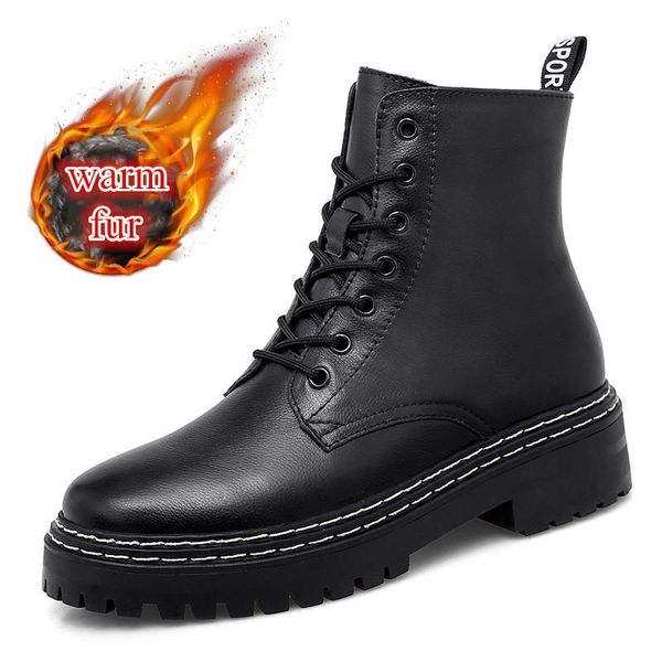 boots 2021 genuine leather motorcycle booties zip-up cross-tied shoes winter warm plush footwear fashion med-heels women ankle, Black
boots 2021 genuine leather motorcycle booties zip-up cross-tied shoes winter warm plush footwear fashion med-heels women ankle, Black