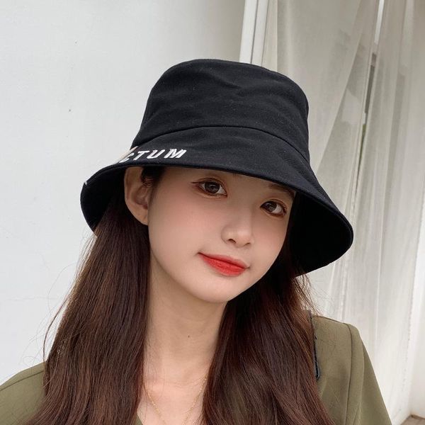 wide brim hats 2021summer fisherman hat korean fashion letter sun spring and autumn casual women wild basin cap, Blue;gray
wide brim hats 2021summer fisherman hat korean fashion letter sun spring and autumn casual women wild basin cap, Blue;gray