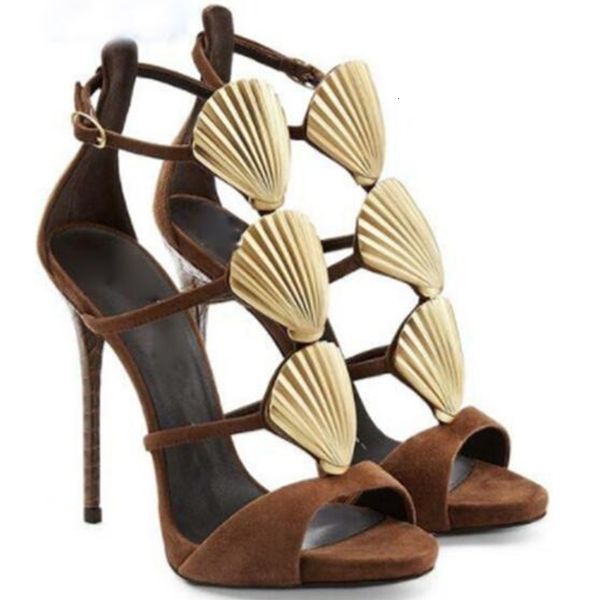 sandals the transport of the woman's drop chocolate suede gold shells cover heels women's sandals ankle strapped gladiator thin cu, Black
sandals the transport of the woman's drop chocolate suede gold shells cover heels women's sandals ankle strapped gladiator thin cu, Black