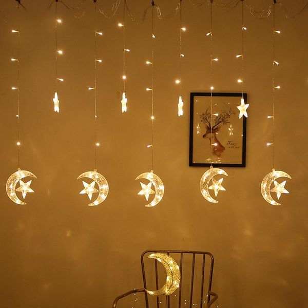 moon star led curtain lights christmas fairy garlands outdoor led twinkle string lights holiday festival decoration
moon star led curtain lights christmas fairy garlands outdoor led twinkle string lights holiday festival decoration
