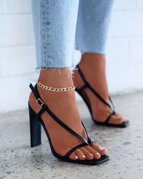 dress shoes 2021 ankle strap heels women sandals summer open toe chunky med heel party narrow band sandal, Black
dress shoes 2021 ankle strap heels women sandals summer open toe chunky med heel party narrow band sandal, Black