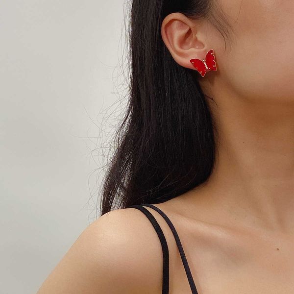 fashion jewelry personalized street p multi color zircon simple copper earrings, Silver
fashion jewelry personalized street p multi color zircon simple copper earrings, Silver