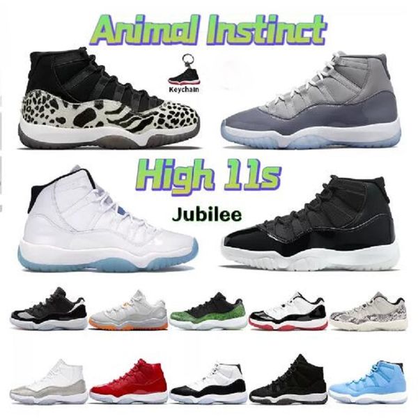 with box 11 men basketball shoes high 11s sneakers animal instinct cool grey jubilee 25th anniversary bred low citrus concord mens sports tr
with box 11 men basketball shoes high 11s sneakers animal instinct cool grey jubilee 25th anniversary bred low citrus concord mens sports tr