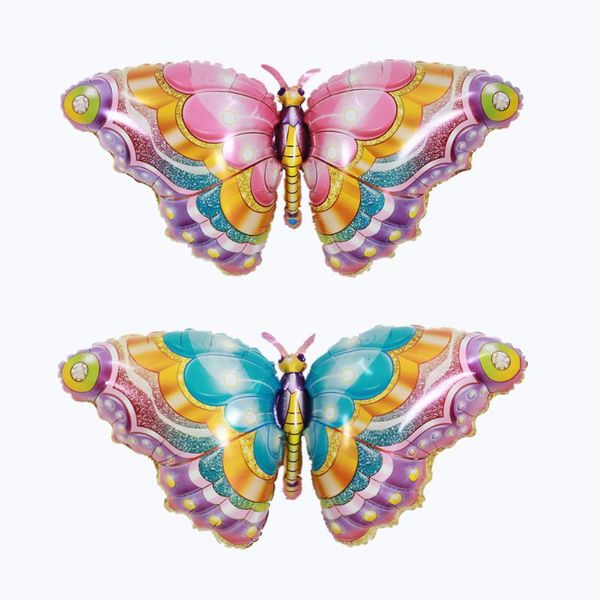 party decoration beautiful butterfly aluminum foil balloon happy birthday children's gift valentine's day wedding scene
party decoration beautiful butterfly aluminum foil balloon happy birthday children's gift valentine's day wedding scene