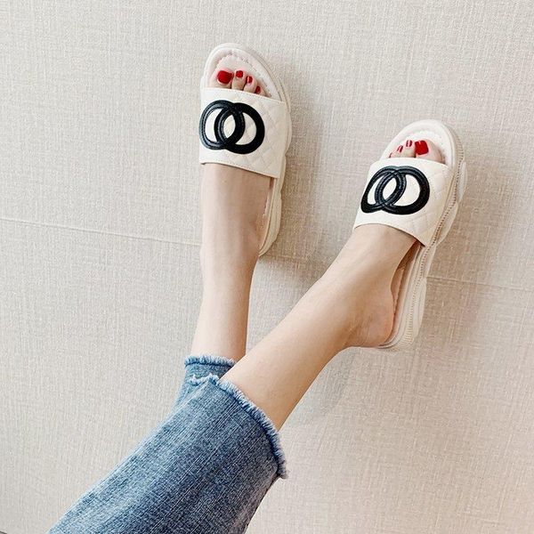 slippers women sandals square toe leather flat metal button decoration female outdoor beach casual, Black
slippers women sandals square toe leather flat metal button decoration female outdoor beach casual, Black