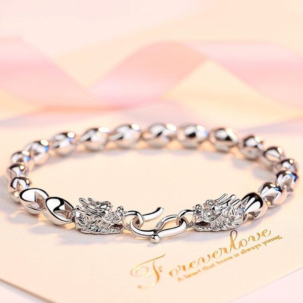 charm bracelets silver plated bangle double chinese dragon head design for men business jewelry h217, Golden;silver
charm bracelets silver plated bangle double chinese dragon head design for men business jewelry h217, Golden;silver