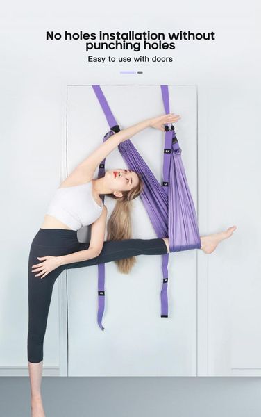 adjustable fitness aerial yoga swing sling hammock trapeze straps yoga flexibility trainer anti-gravity inversion exercises
adjustable fitness aerial yoga swing sling hammock trapeze straps yoga flexibility trainer anti-gravity inversion exercises