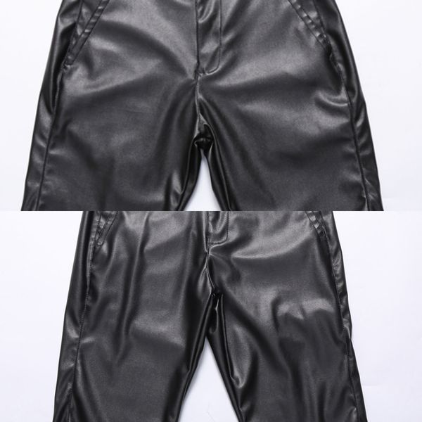 brand summer thoshine men leather shorts elastic outerwear short pants male fashion pu leather shorts c0222, White;black
brand summer thoshine men leather shorts elastic outerwear short pants male fashion pu leather shorts c0222, White;black