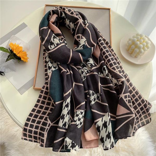 scarves design print women plaid shawl lady wrap winter warm hijab headband beach stoles bufanda, Blue;gray
scarves design print women plaid shawl lady wrap winter warm hijab headband beach stoles bufanda, Blue;gray