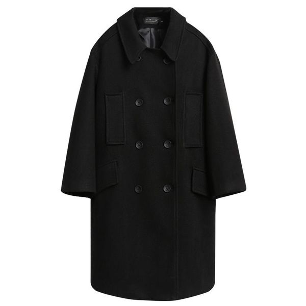 women's wool & blends black woolen coat female 2021 autumn winter korean parka the thickened long section over knee was thin women
women's wool & blends black woolen coat female 2021 autumn winter korean parka the thickened long section over knee was thin women