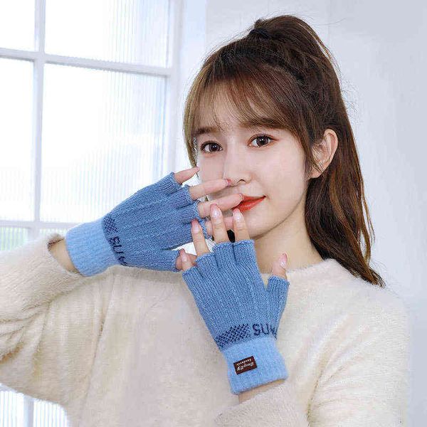 knitted wool student writing exposed finger glov female winter five autumn korean half finger elastic warm
knitted wool student writing exposed finger glov female winter five autumn korean half finger elastic warm