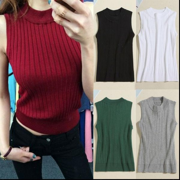 brand new casual women sleeveless turtleneck vest tanks femme ladies slim thin knitted bottoming ol wear, White
brand new casual women sleeveless turtleneck vest tanks femme ladies slim thin knitted bottoming ol wear, White