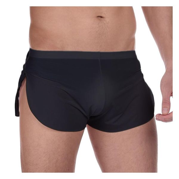 underpants men's boxers underwear solid color pants comfortable breathable round three-point home silky shorts 2021, Black;white
underpants men's boxers underwear solid color pants comfortable breathable round three-point home silky shorts 2021, Black;white