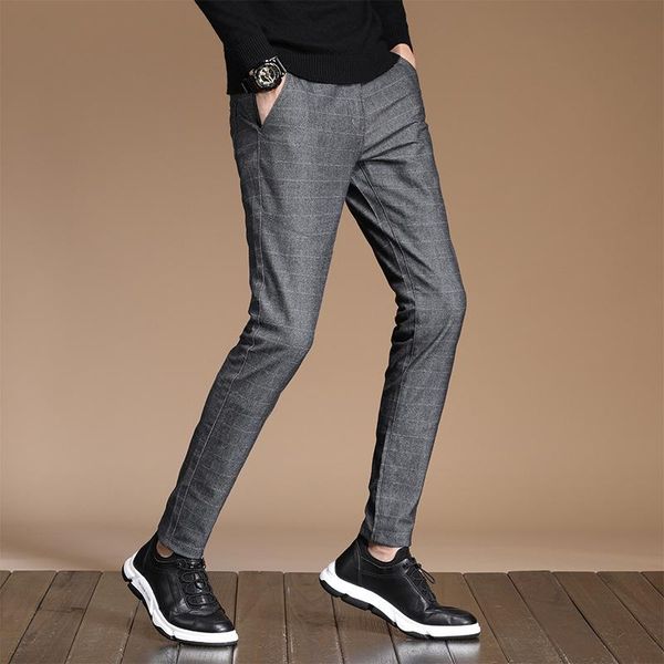 men's pants 2021 autumn spring men fashion clothing black casual for elastic slim fit trousers male clothes
men's pants 2021 autumn spring men fashion clothing black casual for elastic slim fit trousers male clothes
