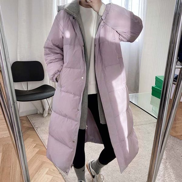 Winter New 2021 Sleeve Hooded Women Pure Color Warm White Duck Down Thick Long Jacket Coat Casaco Feminino Q691, Black
Winter New 2021 Sleeve Hooded Women Pure Color Warm White Duck Down Thick Long Jacket Coat Casaco Feminino Q691, Black