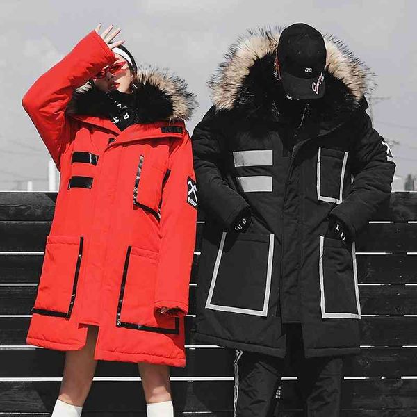 Men's Down & Parkas Men Thick Warm Jackets Coats Cotton Hip Hop Male Casual Fashion Loose Style Hooded Streetwear WZ022 Y9Ii# W6ME, Black
Men's Down & Parkas Men Thick Warm Jackets Coats Cotton Hip Hop Male Casual Fashion Loose Style Hooded Streetwear WZ022 Y9Ii# W6ME, Black