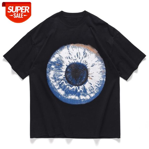 2021 summer t-shirt men hip hop streetwear short sleeve harajuku letters eyeball printing tshirts cotton t shirt tee #2r0c, White;black
2021 summer t-shirt men hip hop streetwear short sleeve harajuku letters eyeball printing tshirts cotton t shirt tee #2r0c, White;black