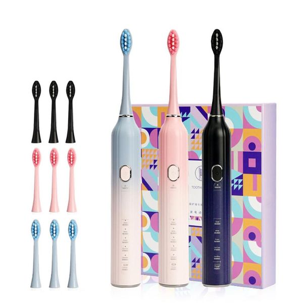 smart electric toothbrush sonic magnetic levitation motor ultrasonic vibration usb rechargeable ipx7 waterproof soft brush
smart electric toothbrush sonic magnetic levitation motor ultrasonic vibration usb rechargeable ipx7 waterproof soft brush