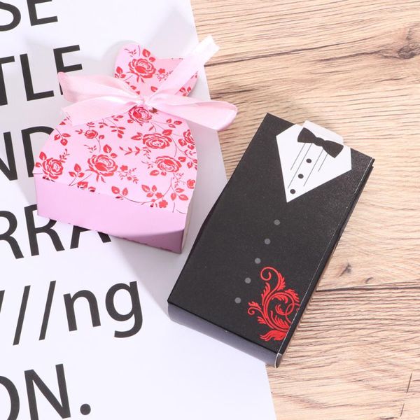 50pcs creative candy box bridal floral dress shape gift box fashion groom suit design packing case for wedding party (25pc
50pcs creative candy box bridal floral dress shape gift box fashion groom suit design packing case for wedding party (25pc