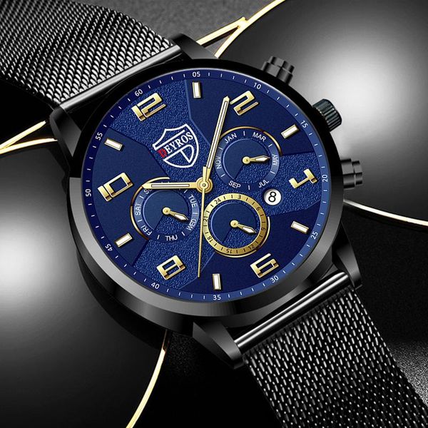 wristwatches reloj hombre mens fashion business calendar watches stainless steel mesh belt luminous analog quartz watch relogio masculino, Slivery;brown
wristwatches reloj hombre mens fashion business calendar watches stainless steel mesh belt luminous analog quartz watch relogio masculino, Slivery;brown