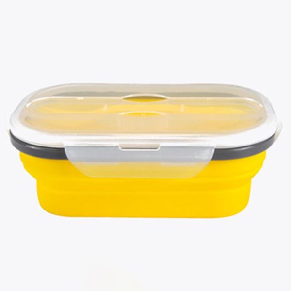storage bottles & jars folding lunch box portable silicone eco-friendly food container for office workers students
storage bottles & jars folding lunch box portable silicone eco-friendly food container for office workers students