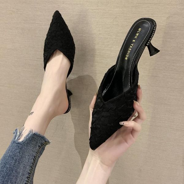 women summer peep-toe pointed heels slippers fashion stilettos for women high heel slippers water diamond flowers, Black
women summer peep-toe pointed heels slippers fashion stilettos for women high heel slippers water diamond flowers, Black