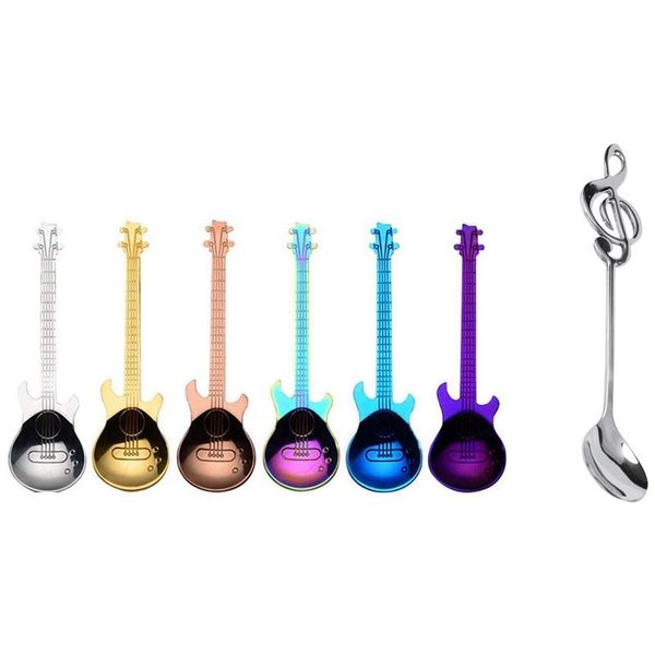 spoons 6 pcs coffee teaspoons guitar spoon,stainless steel colorful & 8pcs cute music theme tea stirring spoon
spoons 6 pcs coffee teaspoons guitar spoon,stainless steel colorful & 8pcs cute music theme tea stirring spoon