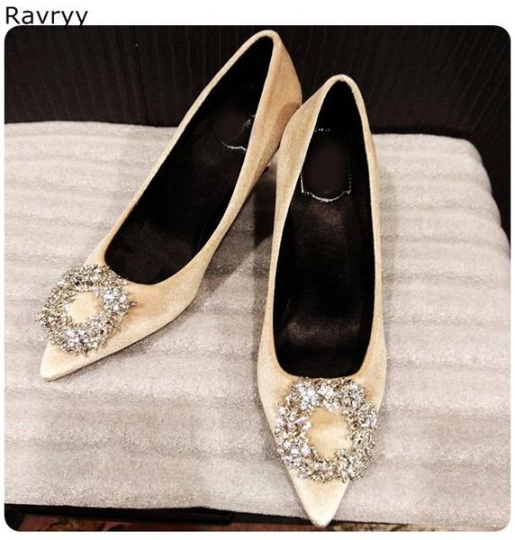 dress shoes flock women's high heels twinkling crystal decor female single pointed toe party wedding slip-on lady outfit, Black
dress shoes flock women's high heels twinkling crystal decor female single pointed toe party wedding slip-on lady outfit, Black